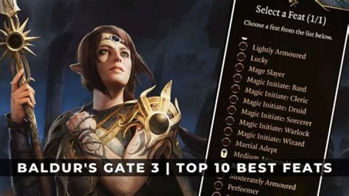 Baldur's Gate 3: best feats and why