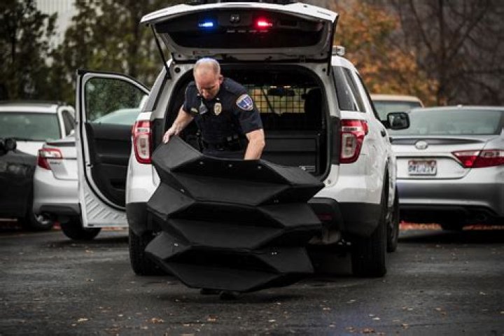 Bulletproof Origami Shield Is Designed To Protect Police
