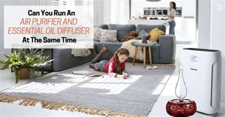 Can you run an air purifier and essential oil diffuser at the same time?