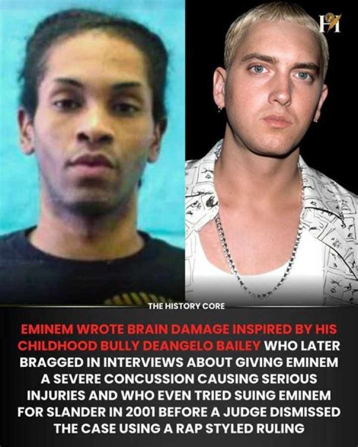 Deangelo Bailey Where Is He Now? Eminem's Childhood Bully in 2021