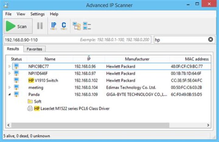 Download MiTeC Network Scanner for Windows - Free