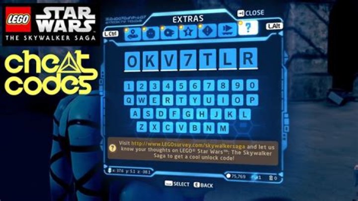 Lego Star Wars: The Skywalker Saga cheats and codes