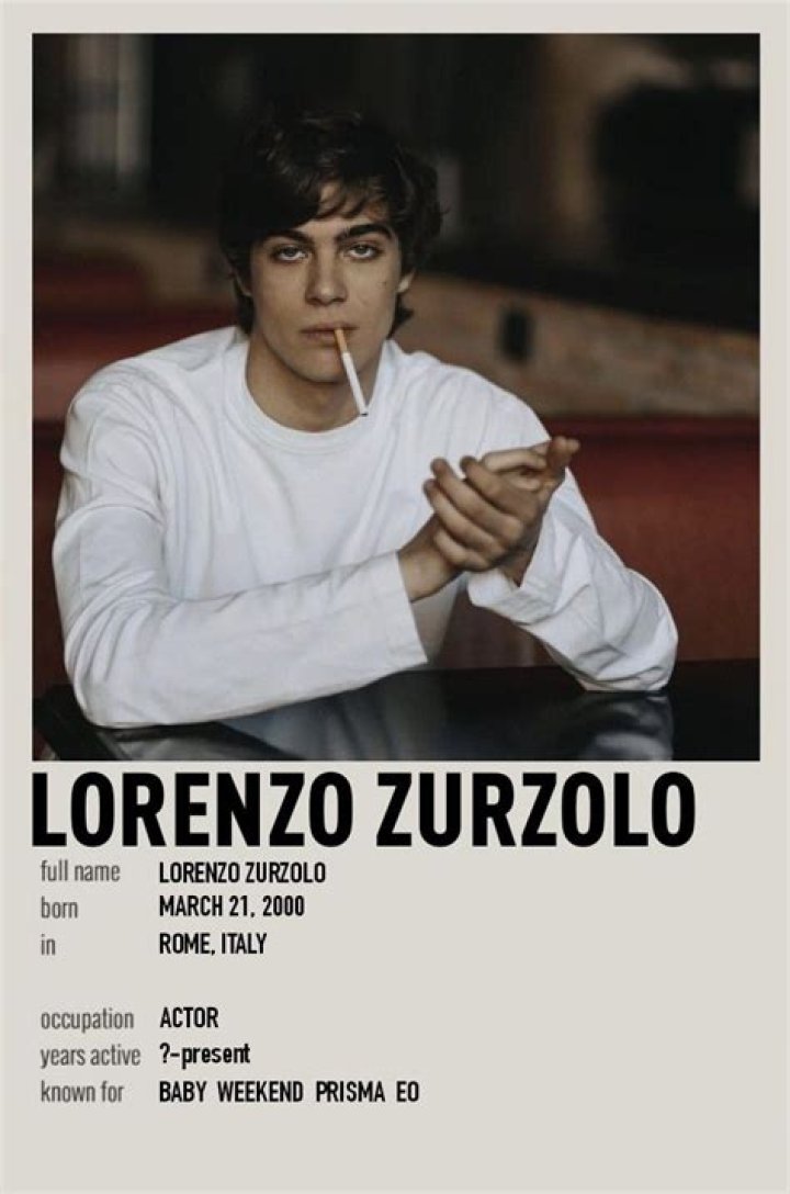 Lorenzo Zurzolo: A Rising Star In The World Of Acting