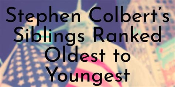 Stephen Colbert Siblings – Did You Know He Is The Youngest Of Ten Brothers And Sisters?