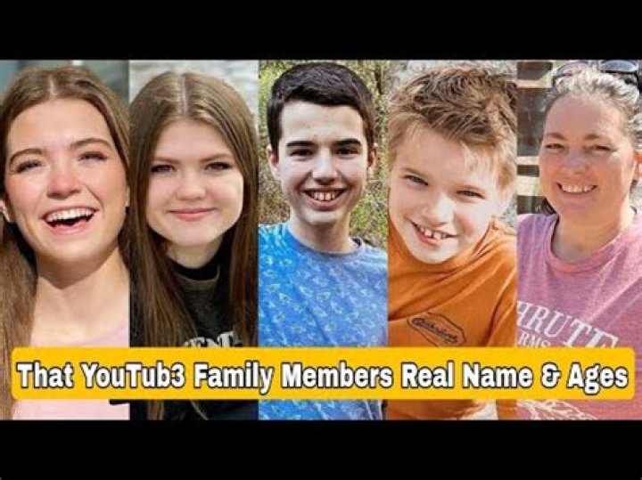 That Youtub3 Family Ages 2023 and Names