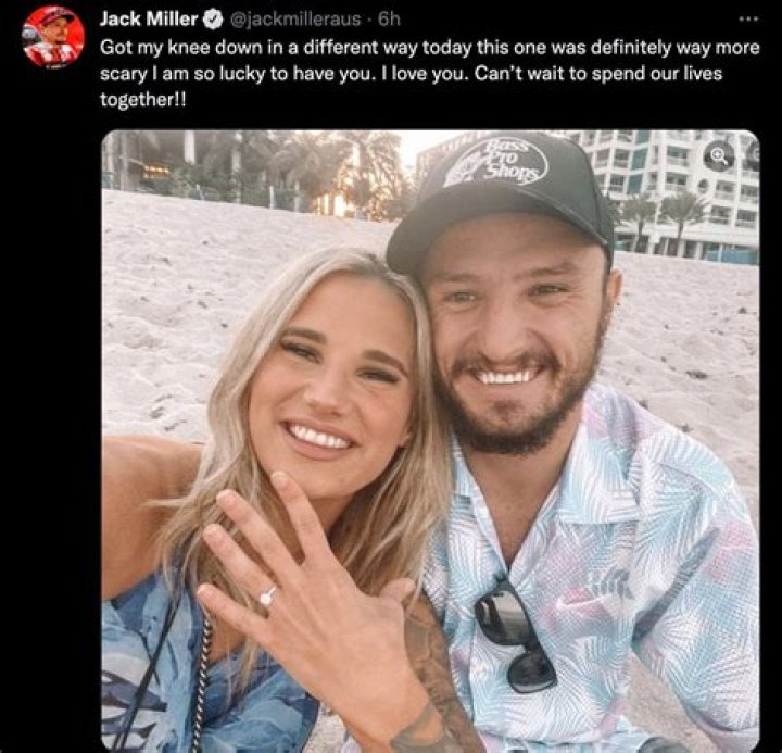 Who Is Jack Miller's Fiance, Ruby Mau? Age Difference And Net Worth 